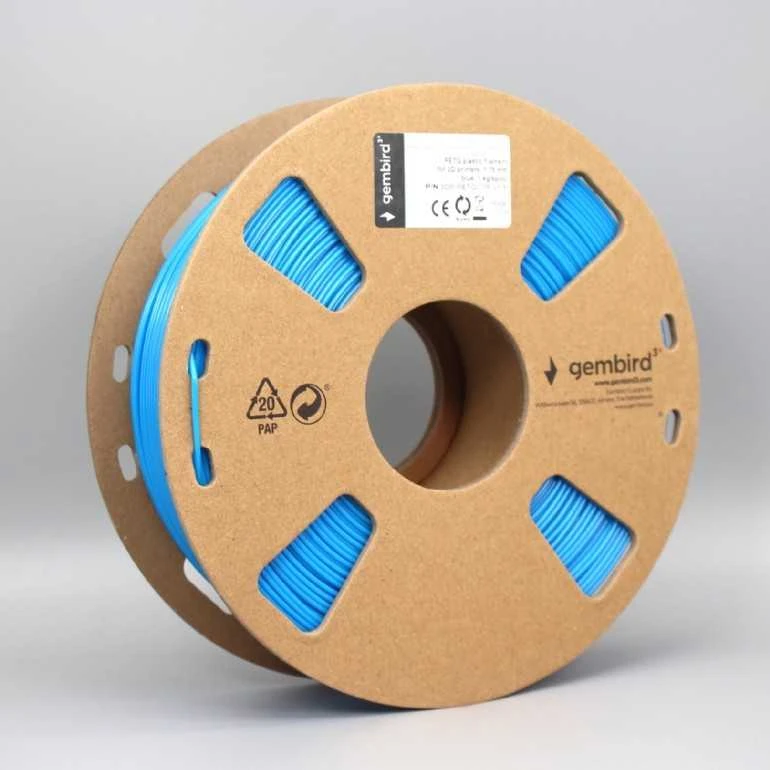GEMBIRD PETG Filament Mėlyna 1.75mm 1kg