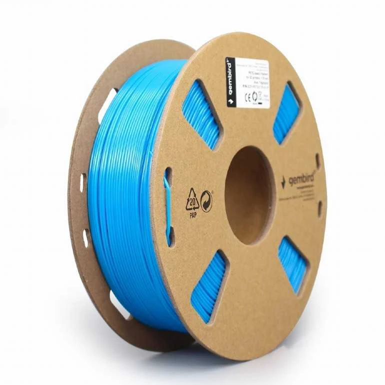 Gembird PETG mėlynas siūlas 1.75mm ant ritės