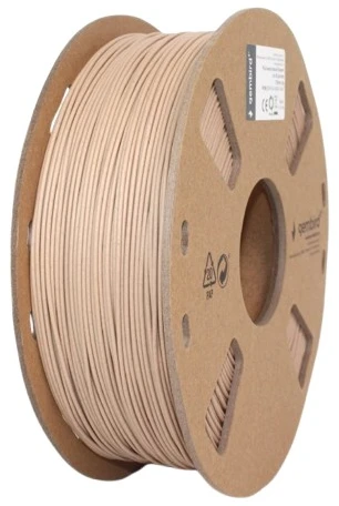 GEMBIRD 3DP-PLA-WD-01-NAT Gijos PLA mediena natūrali 1,75 mm 1kg