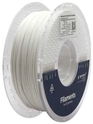 Gembird High Speed baltas 3D siūlas 1kg ritėje