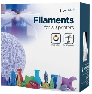 GEMBIRD 3DP-PVA-01-NAT Filamentas PVA natūralus vandenyje tirpus siūlas 1,75mm 1kg