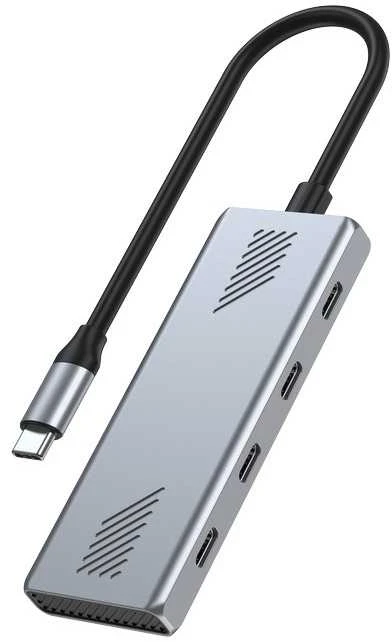 Gembird USB-C šakotuvas su 4 prievadais