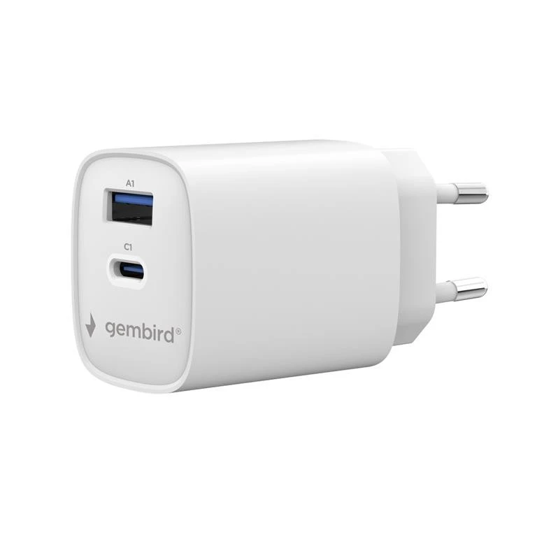 GEMBIRD 2 prievadų 30 W USB greitasis įkroviklis