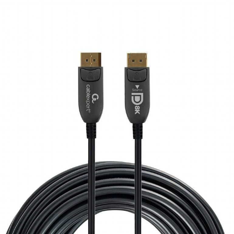 DisplayPort 8K AOC laidas su Source tipo jungtimis