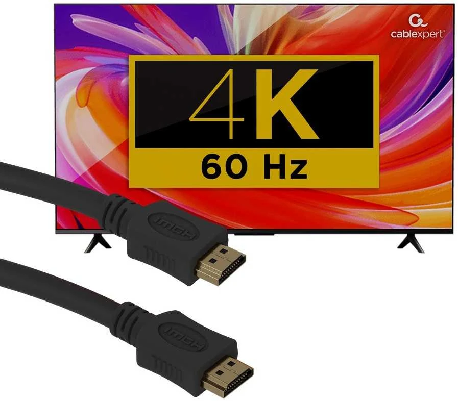 GEMBIRD HDMI V2.0 kištukinis kabelis High Speed Ethernet CCS 0,5 m