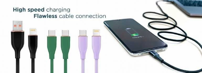 KABELIO ŽAIBAS Į USB2 1.5M/CC-USB2S-AM8PM-1.5M-W GEMBIRD