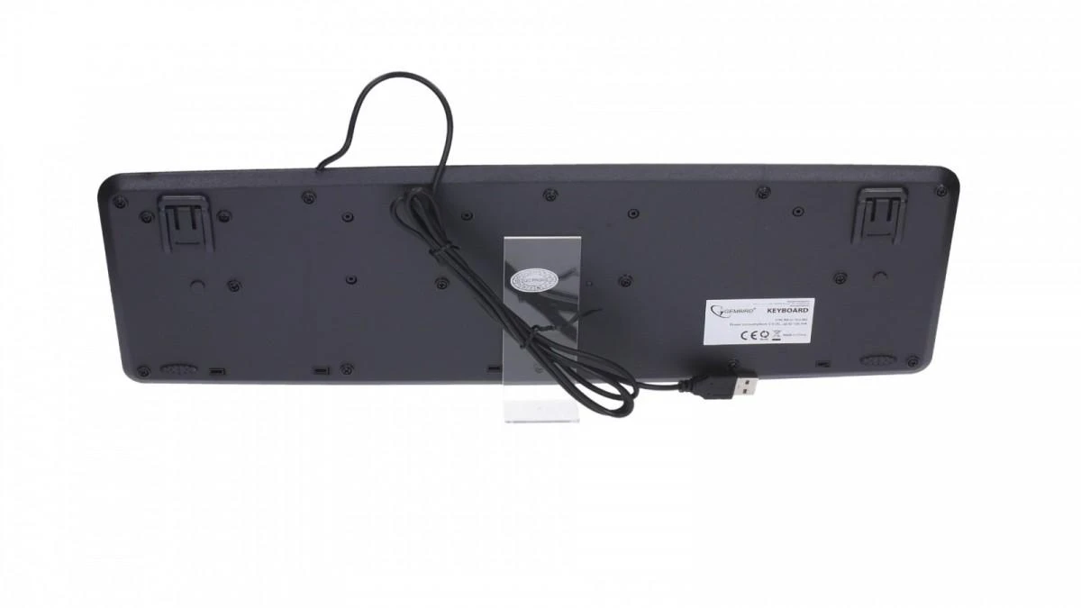 Klaviatūra Gembird KB-U-103-RU EN/RU