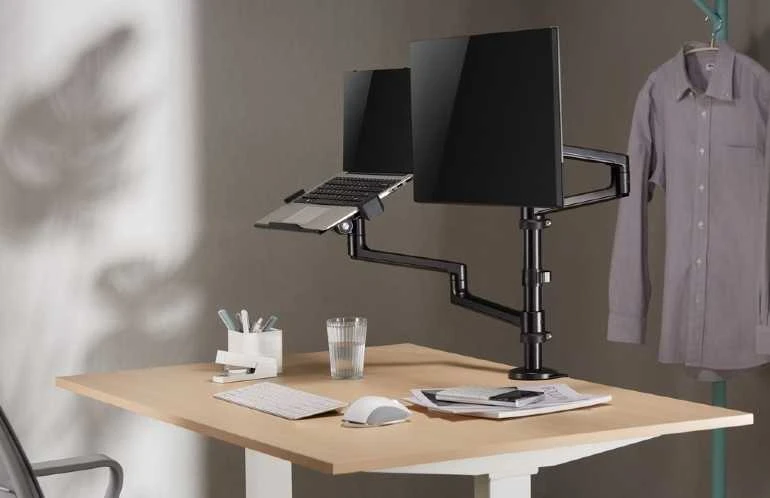 Gembird Laikiklis do monitora max 27'' i laptop do 17''