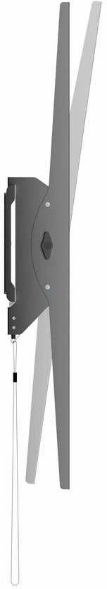 Gembird WM-100T-01 televizoriaus sieninis laikiklis (pakreipiamas), 43”-100”, juodas