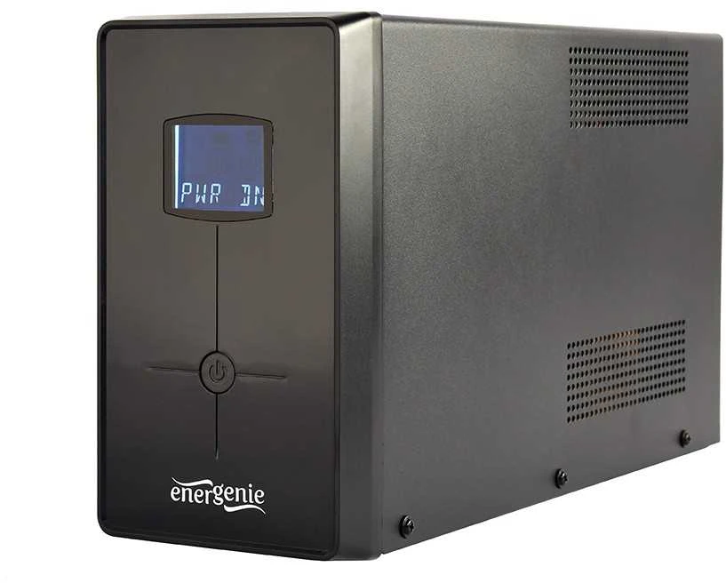 Gembird Energija | Nepertraukiamo maitinimo šaltinis (UPS) su USB ir LCD ekranu | EG-UPS-035 | 2000 VA | 1200 W