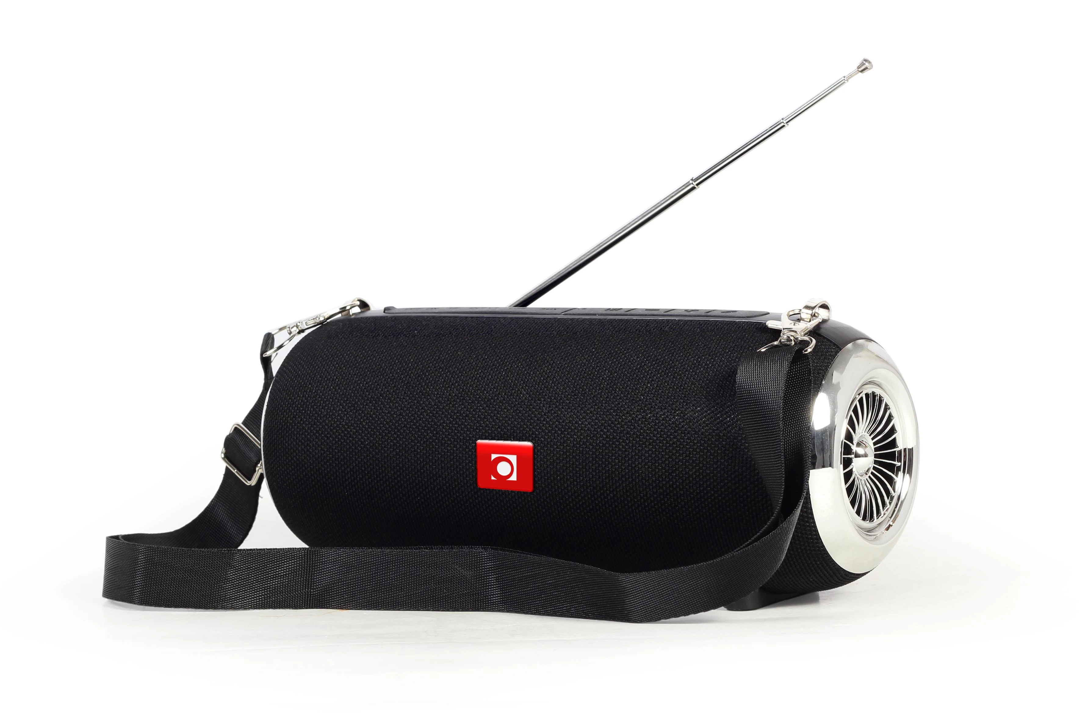 GEMBIRD SPK-BT-17 Nešiojamas Bluetooth garsiakalbis su antena juodas