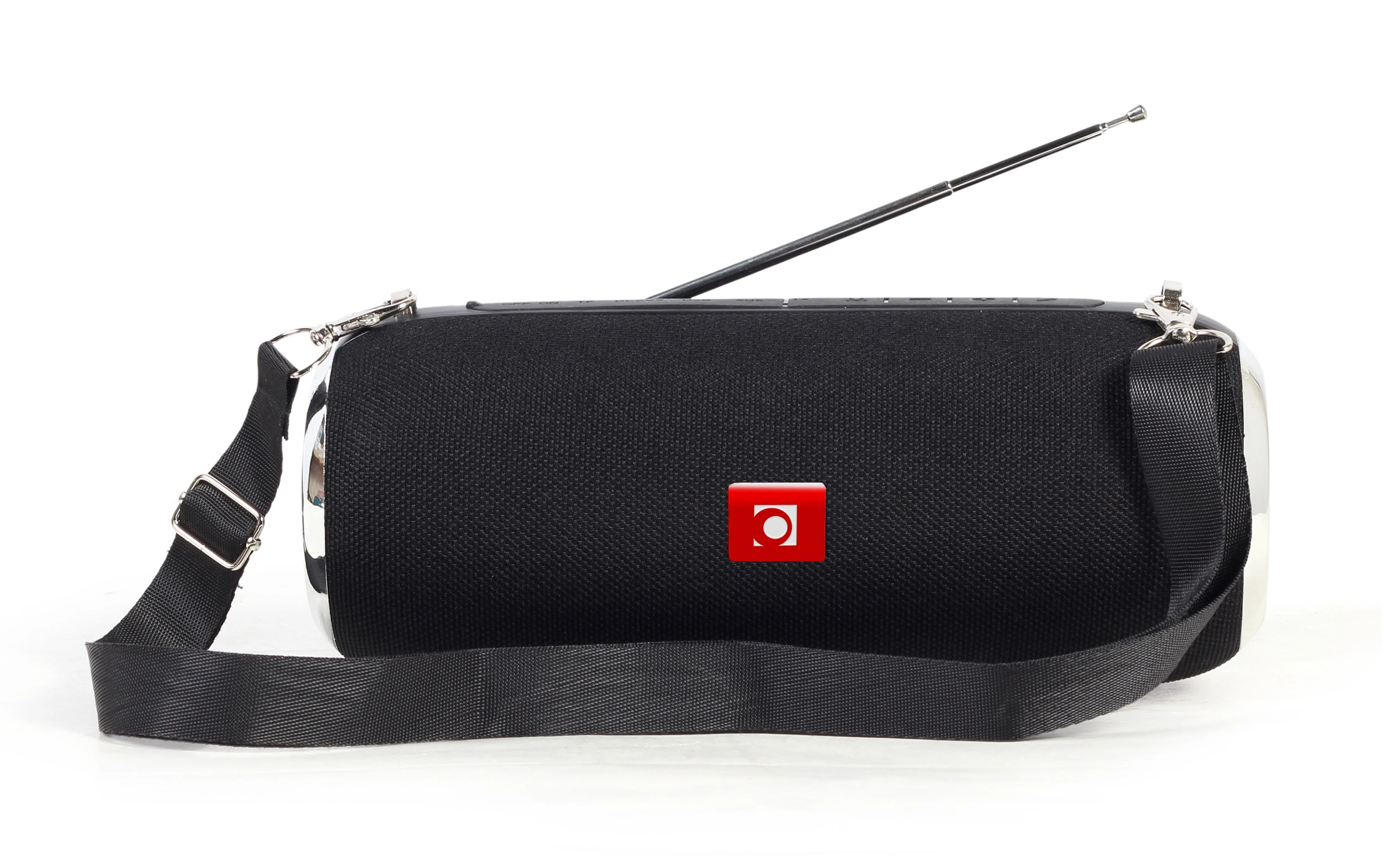 GEMBIRD SPK-BT-17 Nešiojamas Bluetooth garsiakalbis su antena juodas