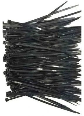 Gembird Opaska zaciskowa nylon 25cm/3.6mm (100szt) juoda