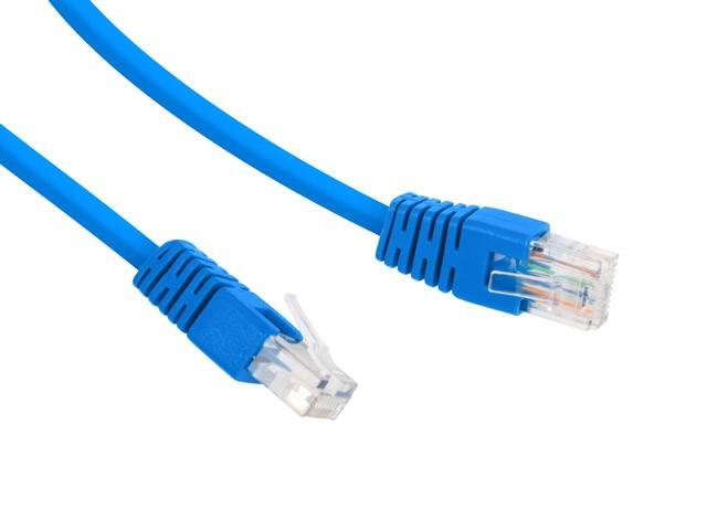 GEMBIRD PP6U-0,5M/B Gembird UTP Cat6 Patch laidas, 0,5 m, mėlynas