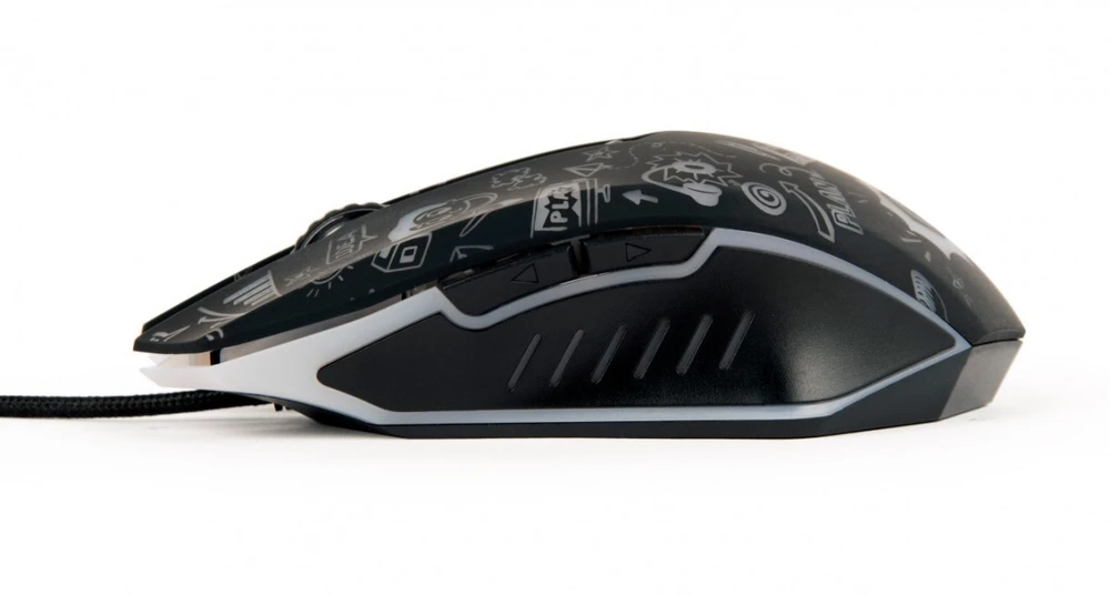 GEMBIRD MUS-6B-GRAFIX-01 6-button optical LED pelė juodas