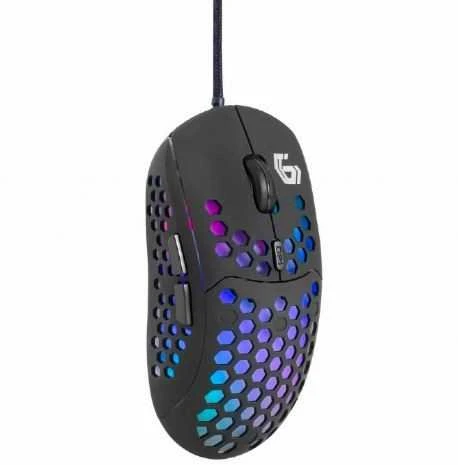 GEMBIRD USB žaidimų RGB apšvietimas pelė RAGNAR RX400 6 mygtukai 7200DPI