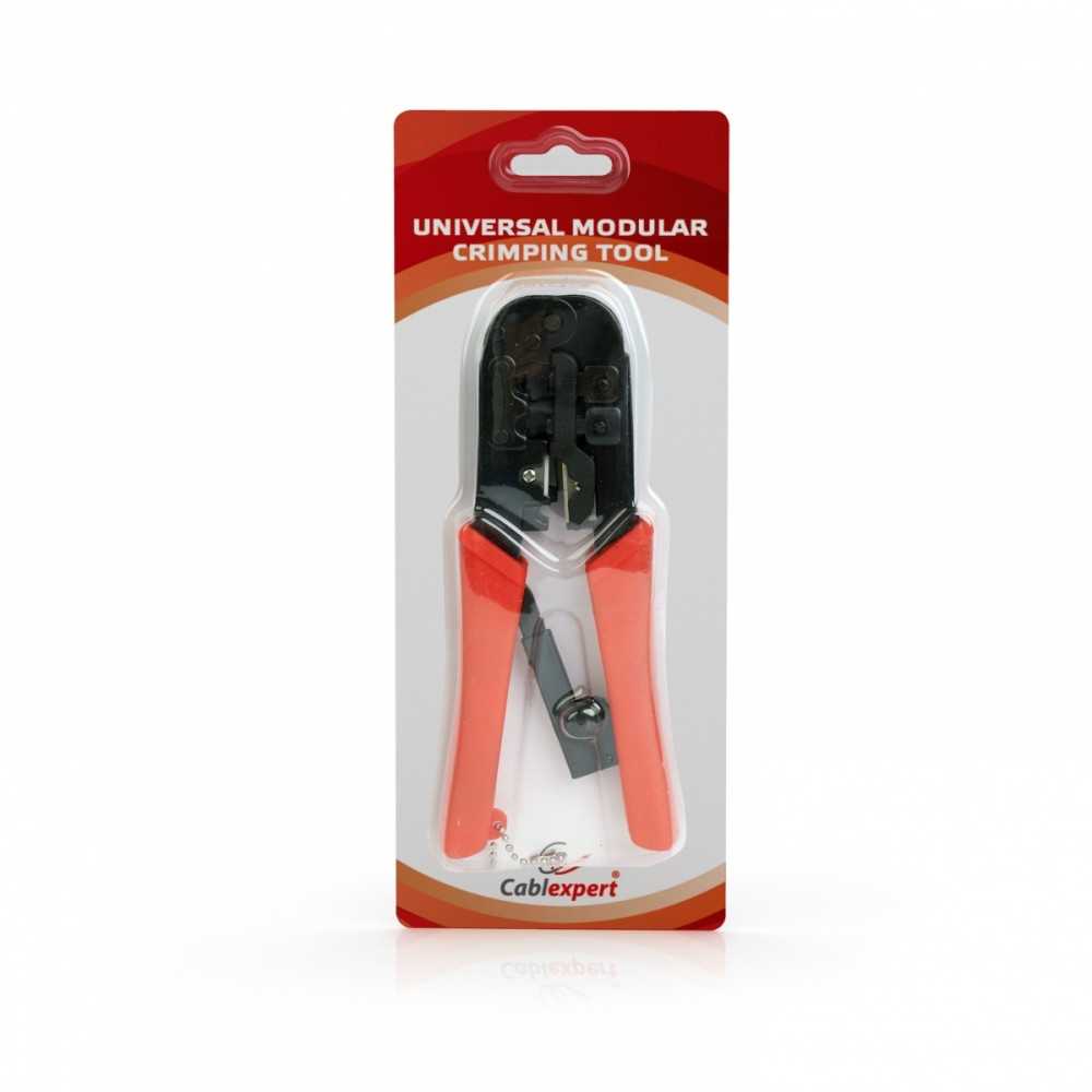 GEMBIRD T-WC-02 Gembird universalūs moduliniai užspaudimo įrankiai RJ45/RJ12/RJ11 T-WC-02