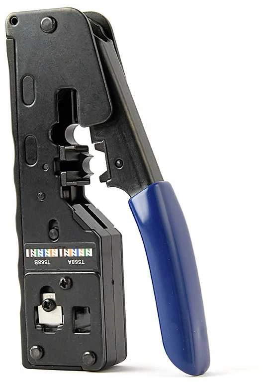 „Gembird“ RJ45 / RJ12 / RJ11 / praėjimo kabelių pjovimo ir užspaudimo įrankis