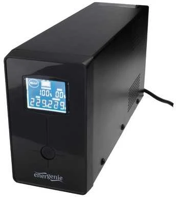 Gembird Ups line-interaktyvus 850va 2x iec 230v out, usb, lcd