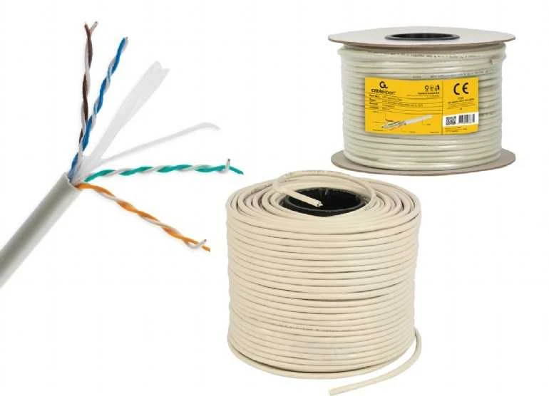 Gembird utp cable cat 6 cca eca 305m pilka