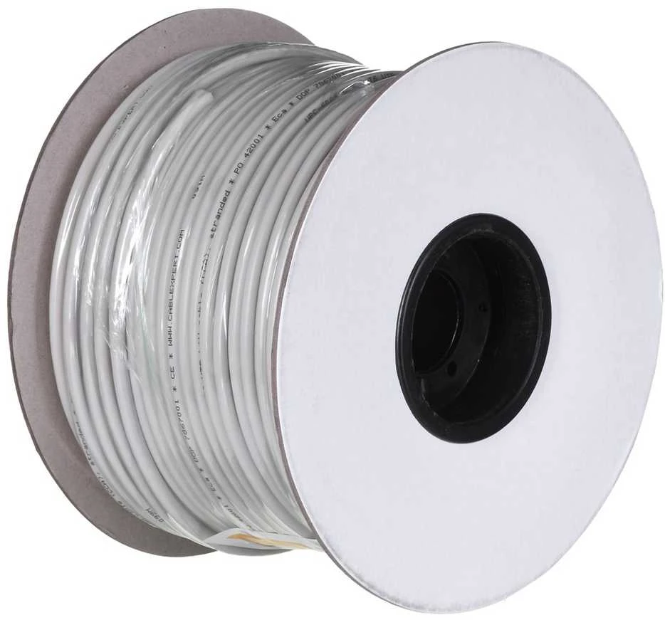Gembird utp kabelis (6 kategorija 100 m pilkas awg24 cca)
