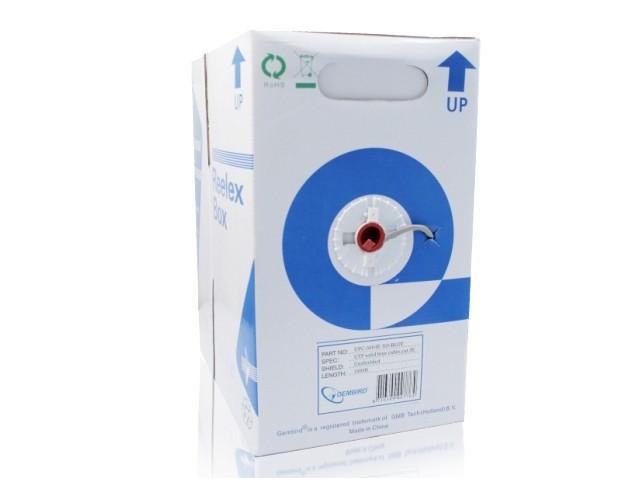 GEMBIRD UPC-5004E-SO Gembird UTP tvirtas kabelis, kat. 5e, 305m, pilka
