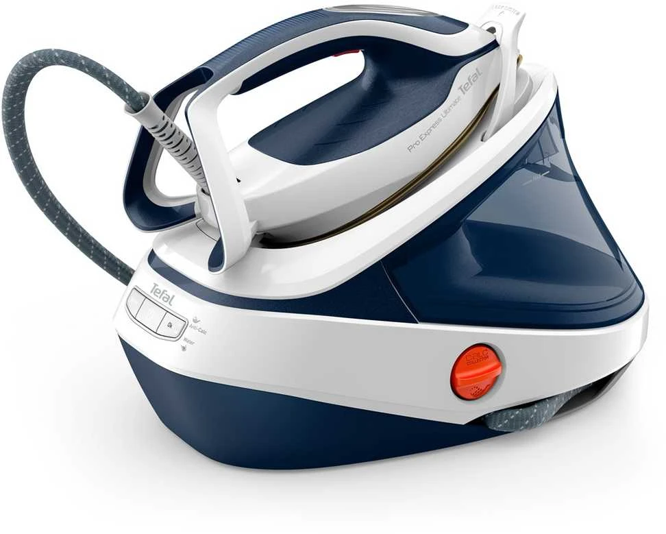 Lygintuvas Tefal Steam Station Pro Express | GV9712E0 | 3000 W | 1.2 L | Baltos/mėlynos spalvos