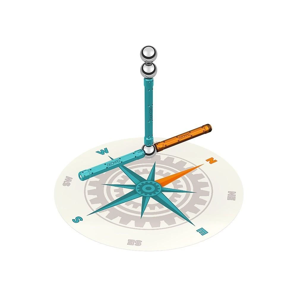 Trefl Geomag Magnetiniai blokai Mechanika Motion Compass
