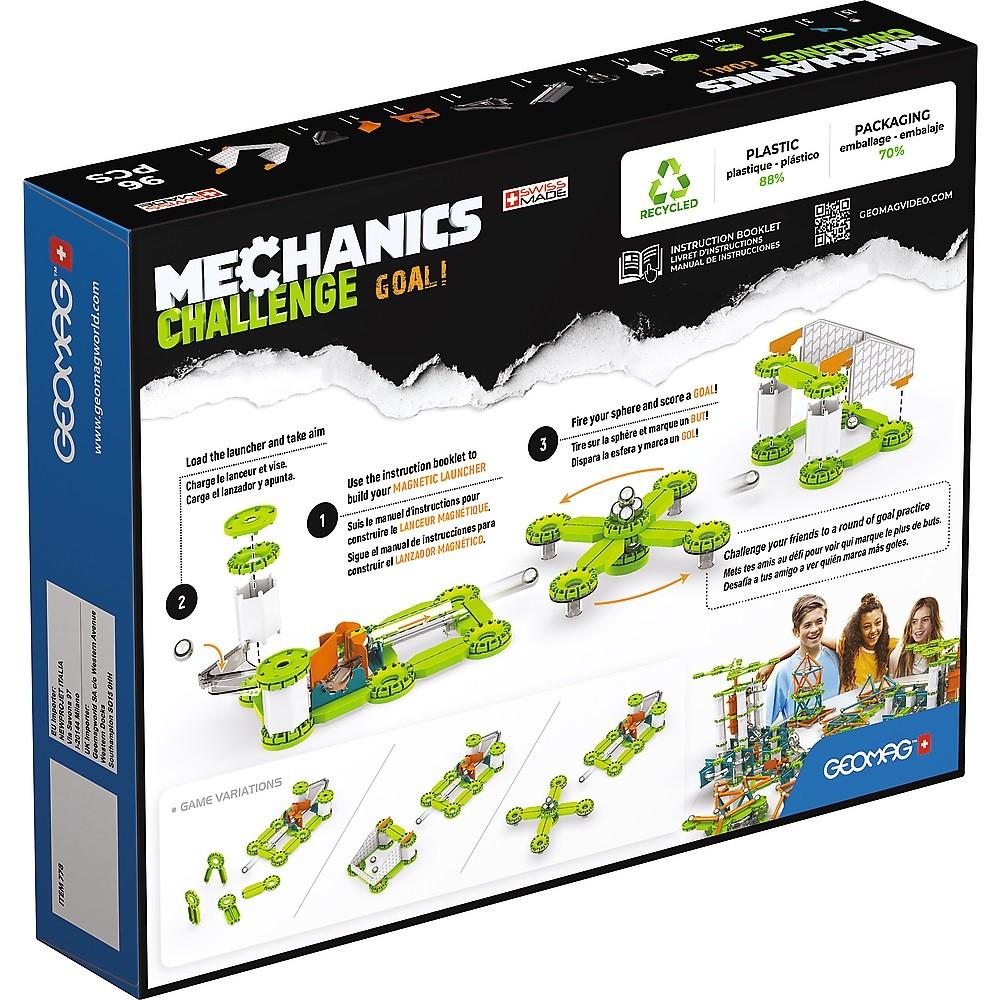 Trefl Geomag Magnetinis konstruktorius - Mechanika - Vartai! (96 vnt.)
