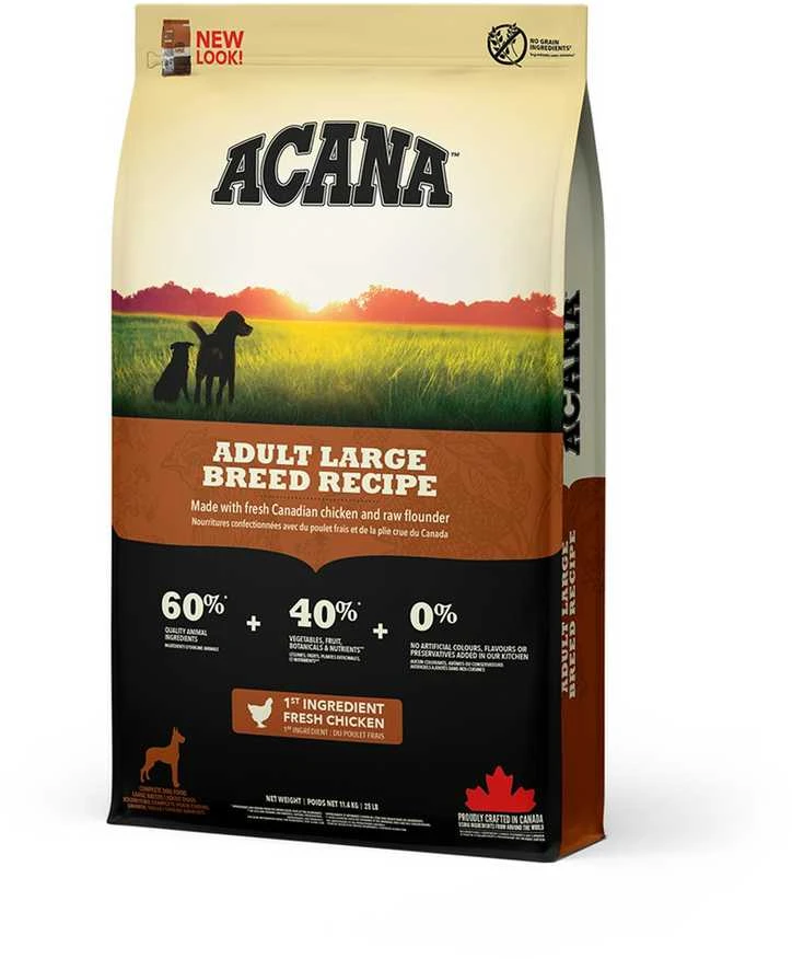 ACANA Dog Adult Didelės veislės 11,4kg