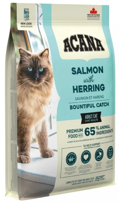 ACANA Bountiful Catch Cat sausas maistas katėms 4,5kg