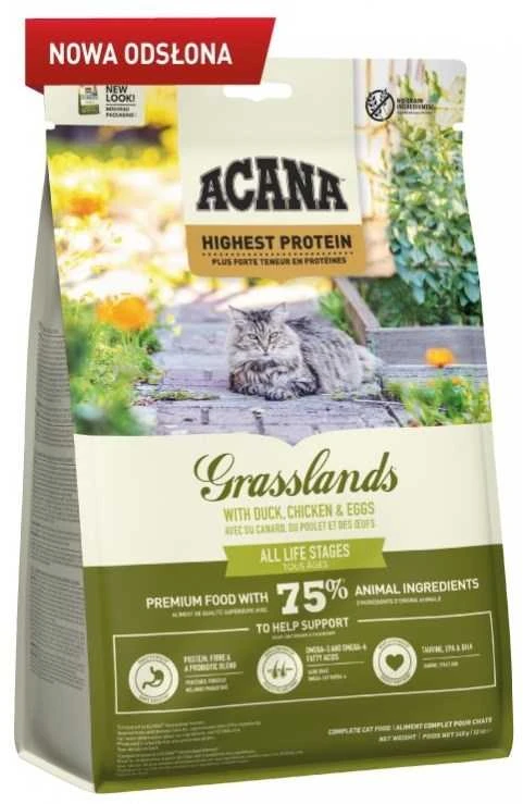 Acana Grasslands kačių ėdalas 340 g
