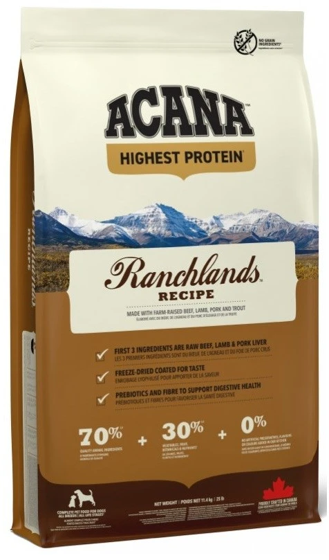 ACANA Dog Ranchlands Dog 11,4kg