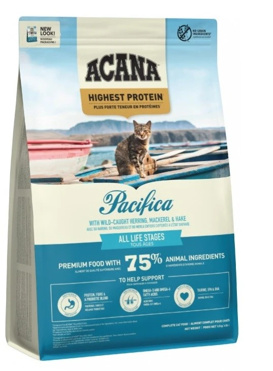 Acana Pacifica Cat sausas kačių maistas 1.8kg