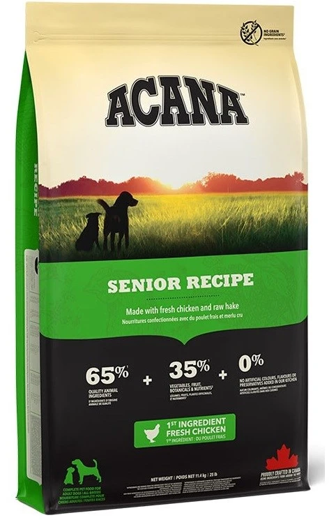 Gertth Acana dog senior dog - sausas maistas šuniui - 11,4kg