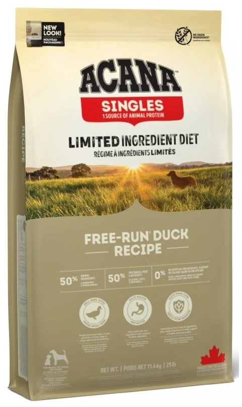Acana Free-Run antiena sausas maistas su antiena šunims 11,4kg
