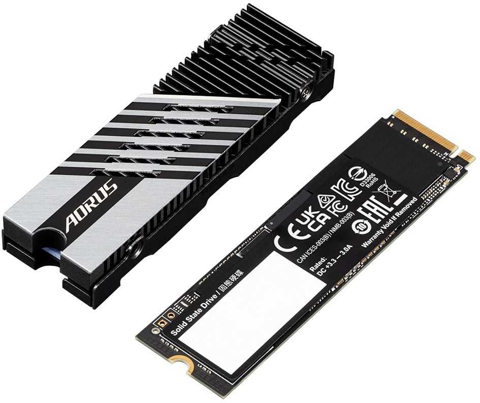 SSD diskas Gigabyte AORUS 7300 2 TB M.2 NVMe Gen4 7300/6850 MB/s