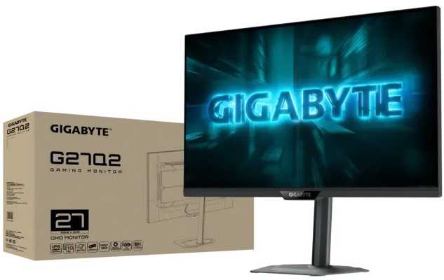 Monitorius gigabyte led 27" g27q2 200hz (210hz o/c)