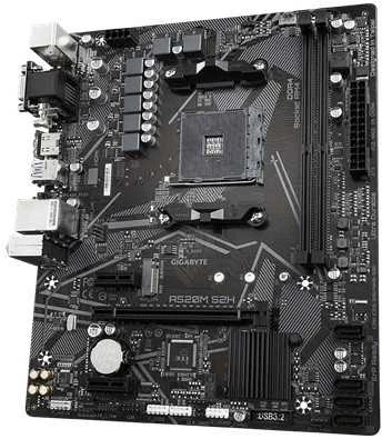 Pagrindinė plokštė Gigabyte AMD A520 S2H AM4 Micro ATX