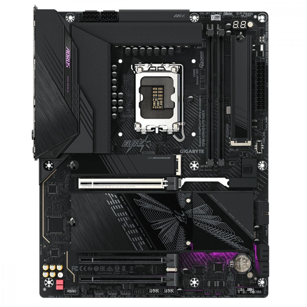 Gigabyte pagrindinė plokštė z890 aorus elite duo x s1851 4ddr5 atx