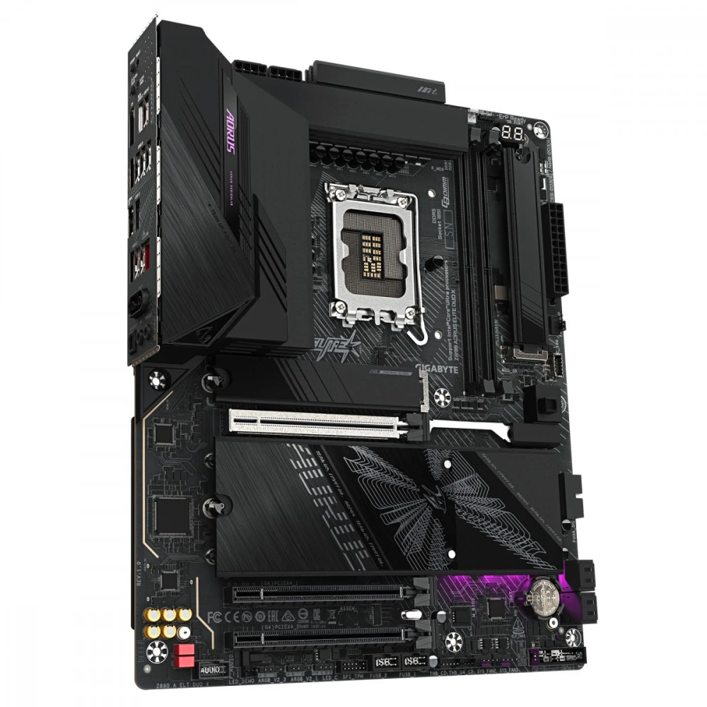 Gigabyte pagrindinė plokštė z890 aorus elite duo x s1851 4ddr5 atx