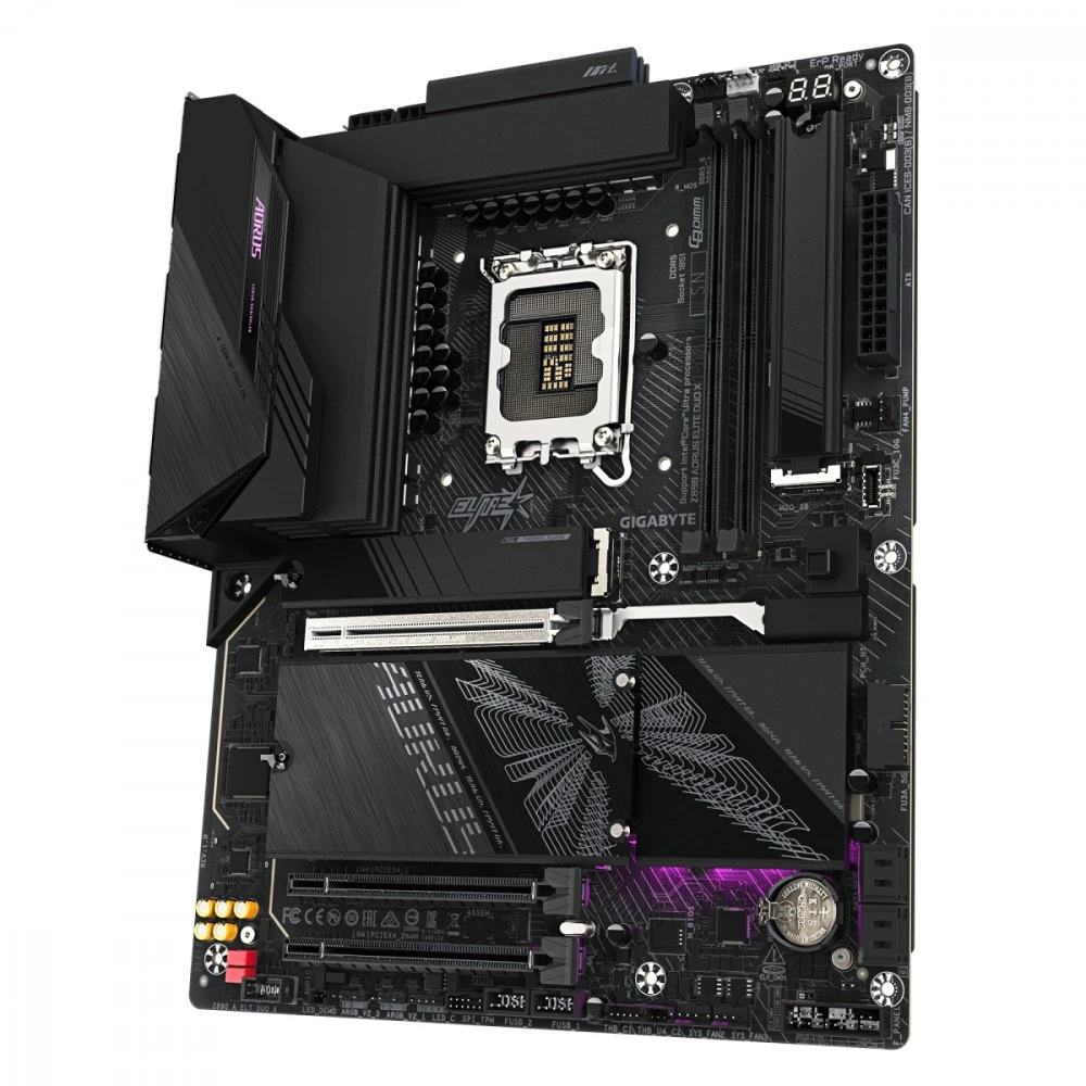 Gigabyte pagrindinė plokštė z890 aorus elite duo x s1851 4ddr5 atx