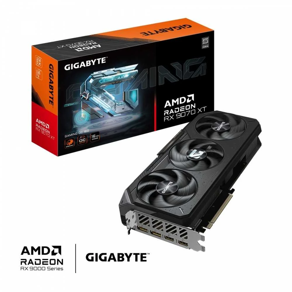 Gigabyte Vaizdo plokštė radeon rx 9070 xt gaming oc 16gb gddr6 256bit 2dp/2hdmi