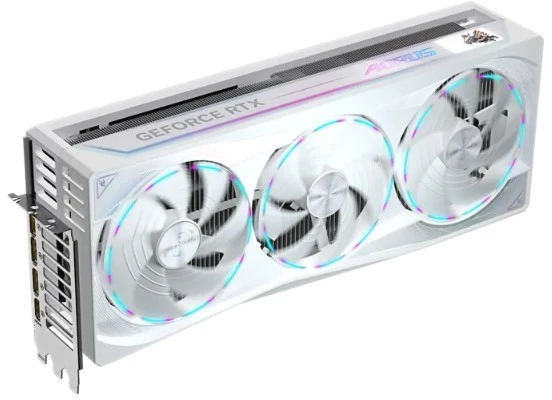 Vaizdo plokštė „Gigabyte AORUS GeForce RTX 5090 STEALTH ICE 32G“ | „NVIDIA“ | 32 GB | „GeForce RTX 5090“ | GDDR7 | HDMI jungčių kiekis: 1 | PCI-E 5.0