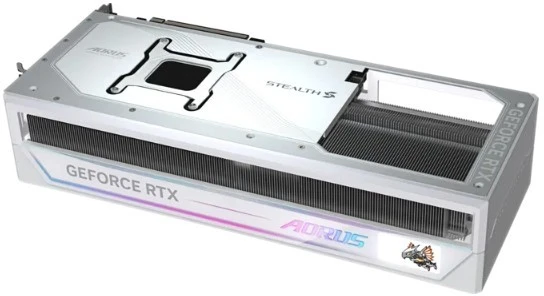 Vaizdo plokštė „Gigabyte AORUS GeForce RTX 5090 STEALTH ICE 32G“ | „NVIDIA“ | 32 GB | „GeForce RTX 5090“ | GDDR7 | HDMI jungčių kiekis: 1 | PCI-E 5.0