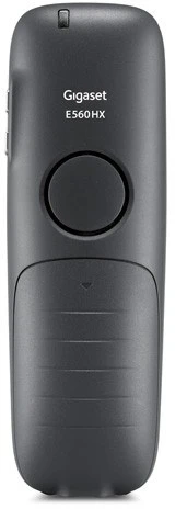 Namų Telefonas - Gigaset E560HX DECT Telefonas, 14h Pokalbių Laikas, 150 Kontaktų, Juoda