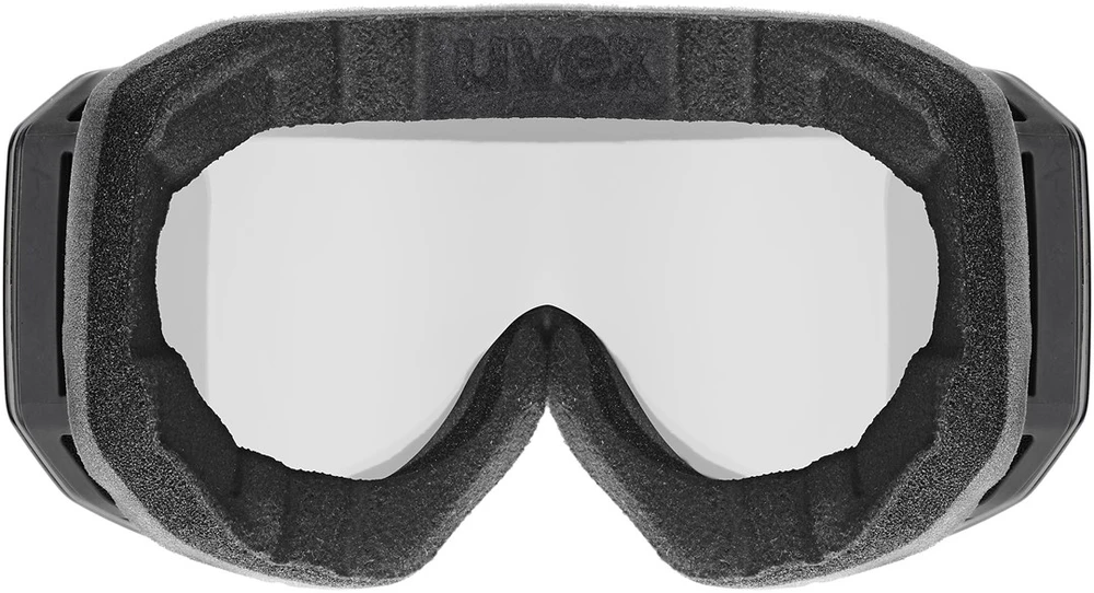 Ski goggles UVEX Evidnt ATTRACT V juodas/sidabrinis + case