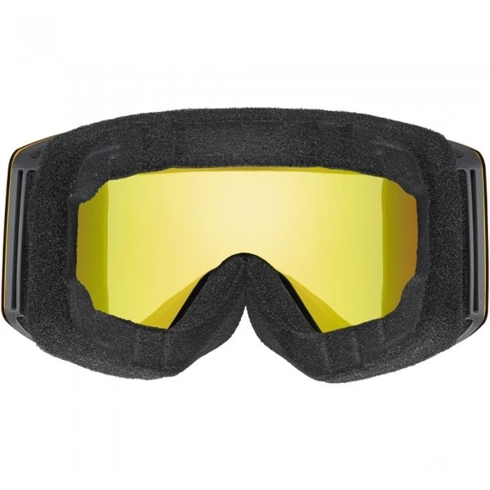 Ski goggles UVEX Provoqe FM juodas/rainbow