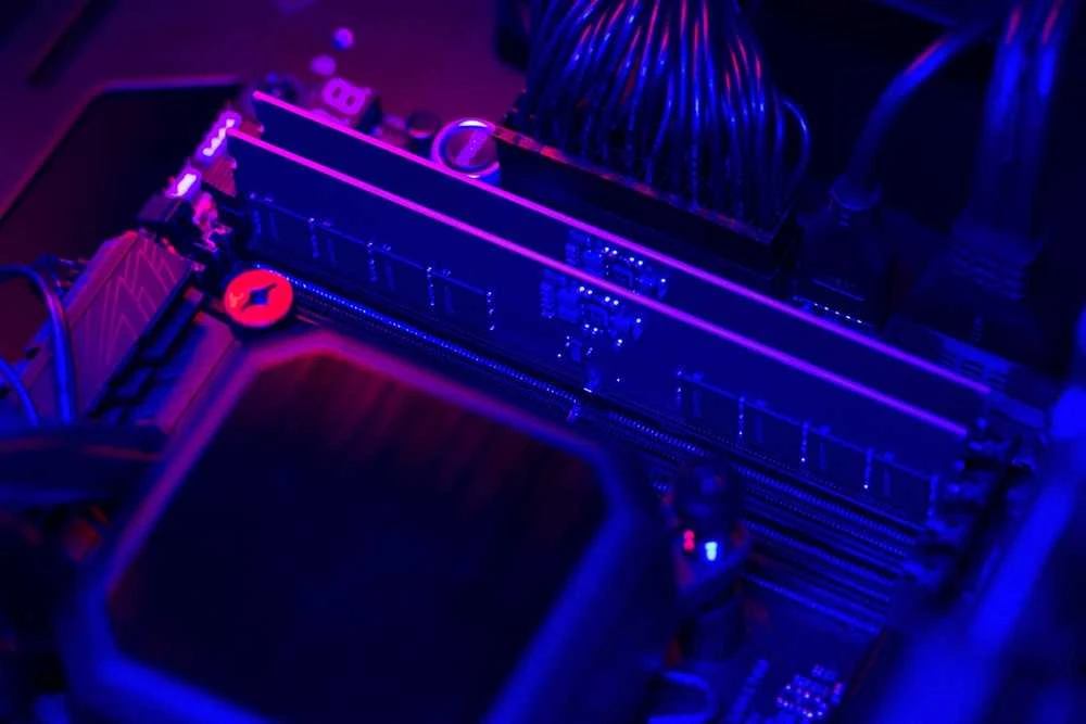 GoodRam DDR5 operatyvioji atmintis kompiuterio viduje
