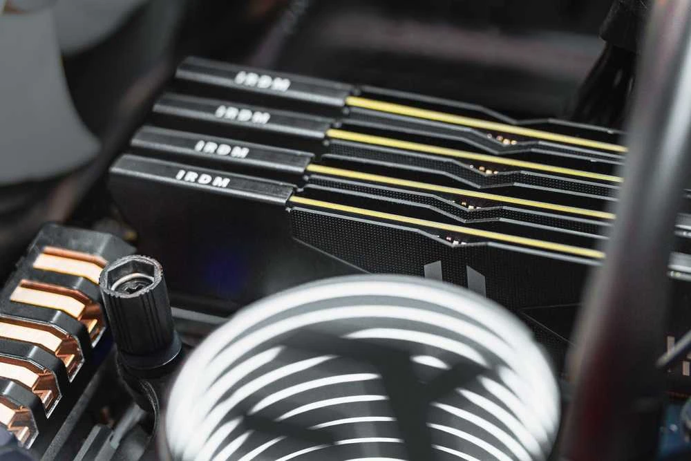 Goodram IRDM DDR5 operatyvioji atmintis kompiuteryje